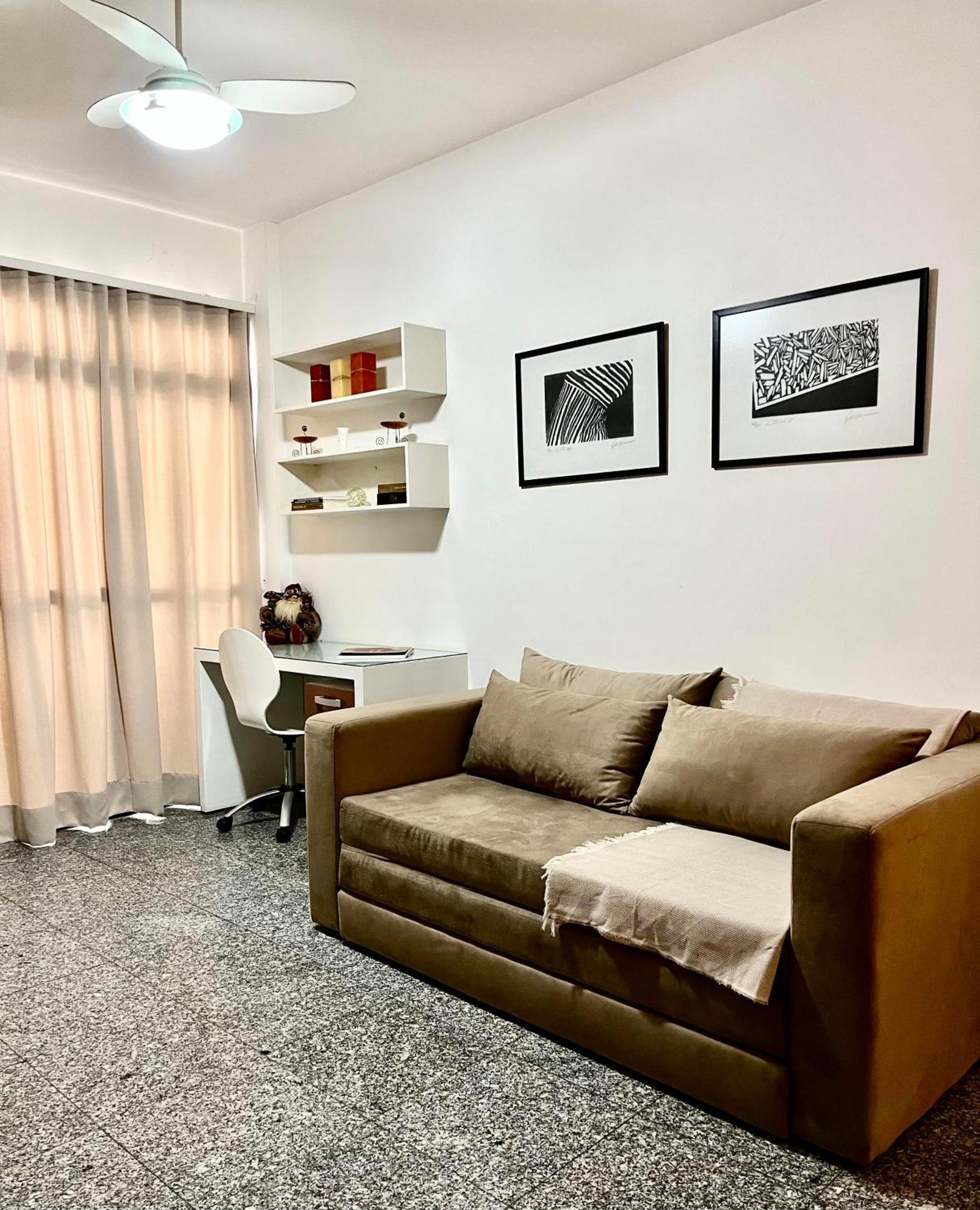 A 300m Beira Mar-meireles! Servico Diario E Wi-fi 650mb! Apartamento *
