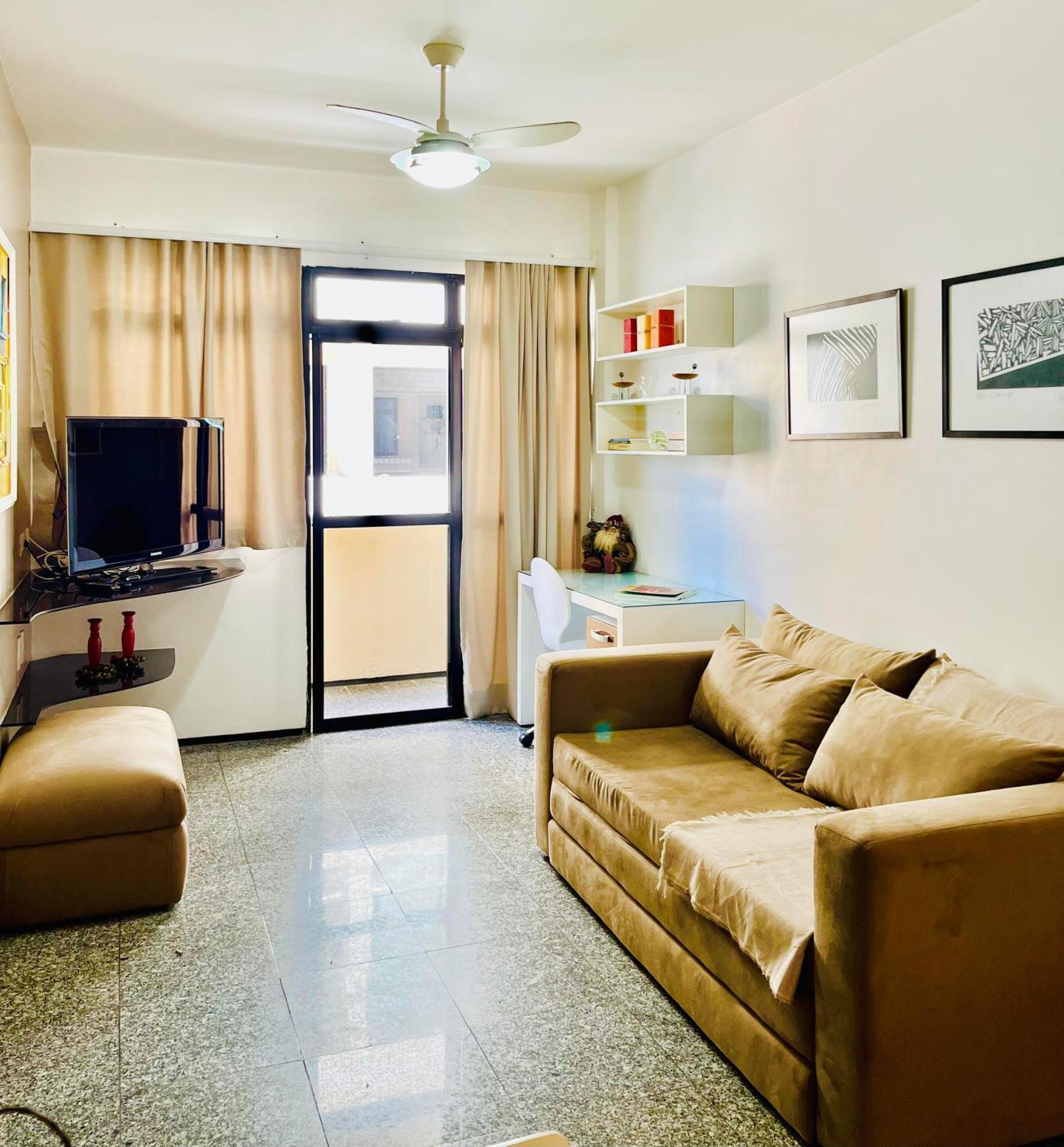A 300m Beira Mar-meireles! Servico Diario E Wi-fi 650mb! Apartamento *